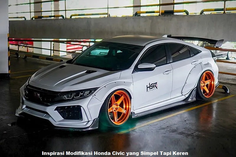 Inspirasi Modifikasi Honda Civic yang Simpel Tapi Keren