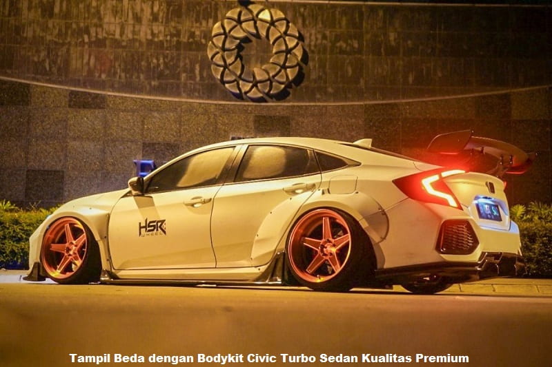 Tampil Beda dengan Bodykit Civic Turbo Sedan Kualitas Premium